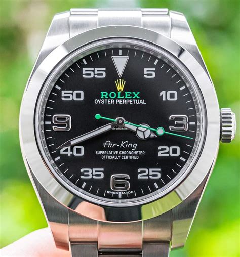 rolex air king anti magnetic|rolex air king 40mm.